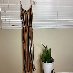 Ambiance Striped Jumpsuit